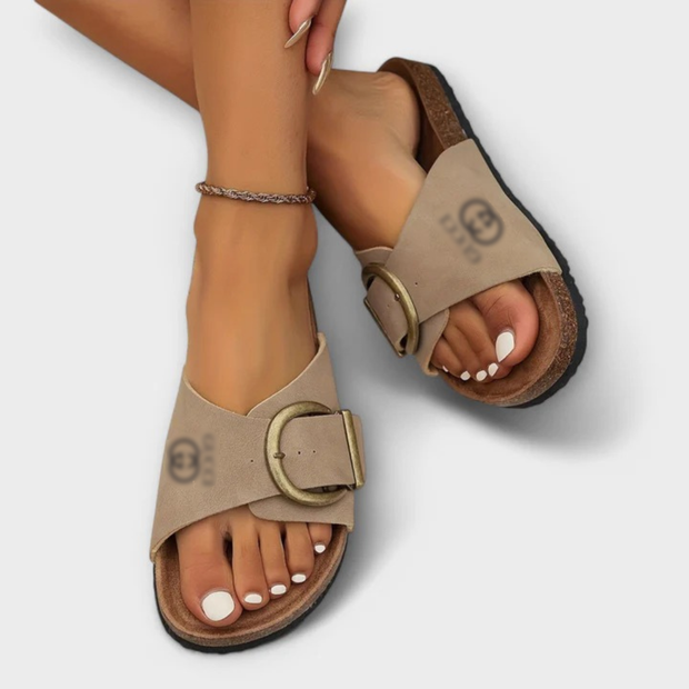 Heritage Buckle Sandals